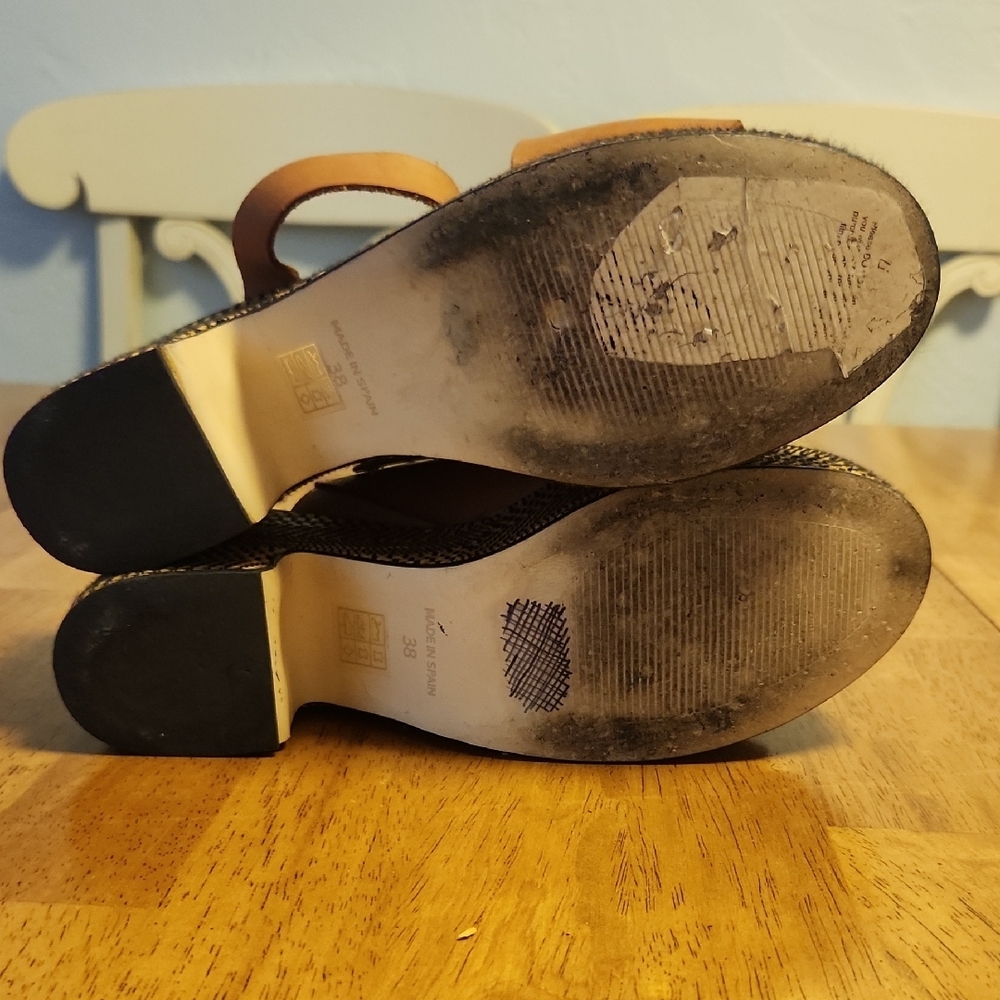 Free People Tan Platform Sandals - Picture 8 of 12
